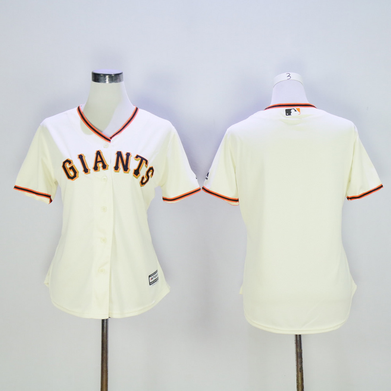 Youth San Francisco Giants Blank Cream MLB Jerseys->->Youth Jersey